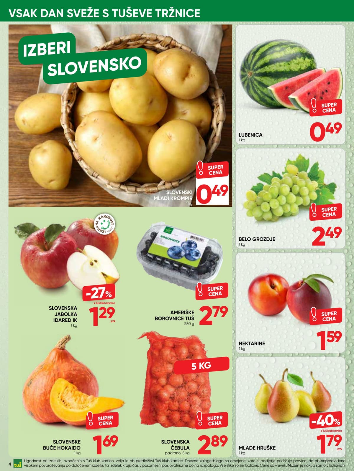 Stran 4. Tuš kataloga - Akcijska Ponudba