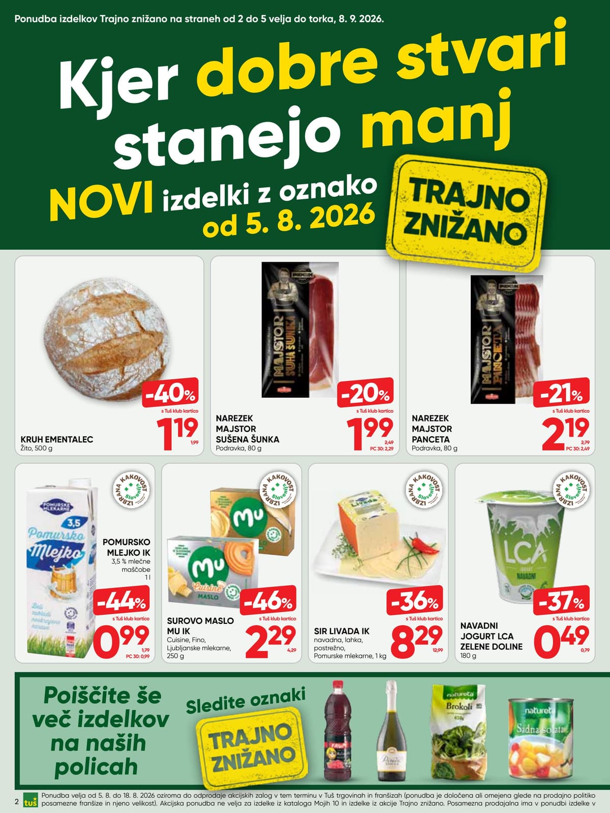 Stran 2. Tuš kataloga - Akcijska Ponudba