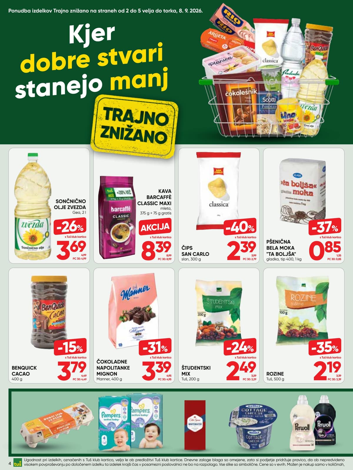 Stran 4. Tuš kataloga - Akcijska Ponudba od 04.08.2026
