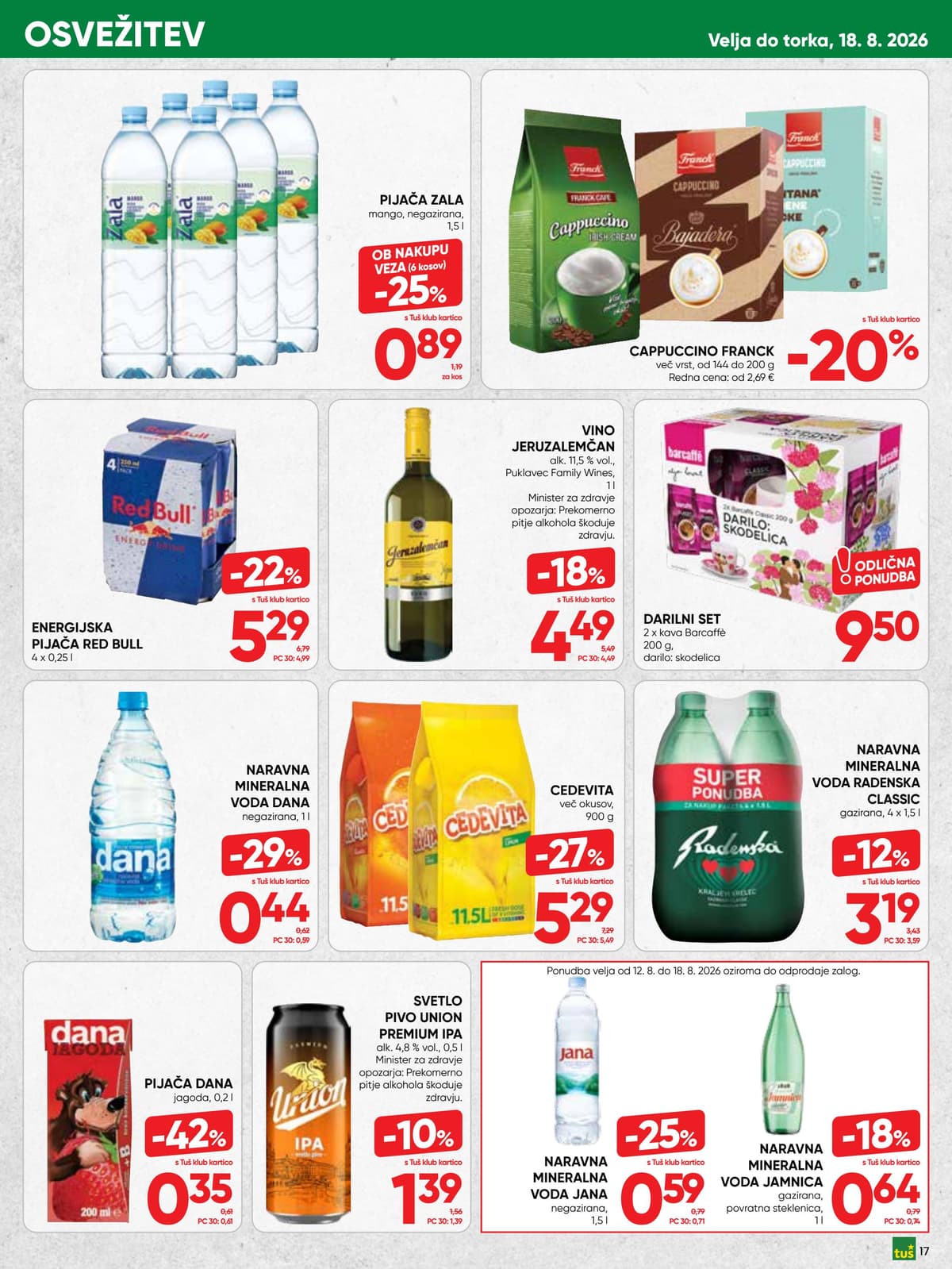 Stran 17. Tuš kataloga - Akcijska Ponudba