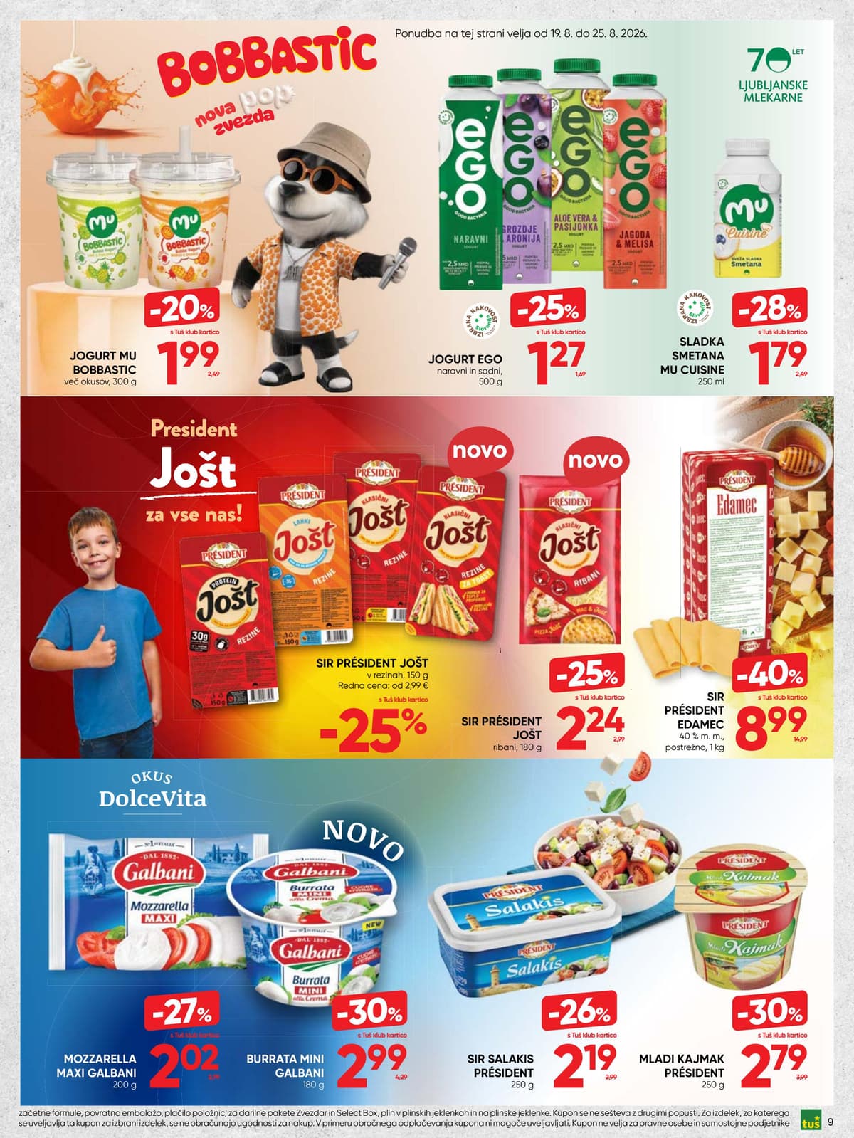Stran 9. Tuš kataloga - Akcijska Ponudba od 17.08.2026.