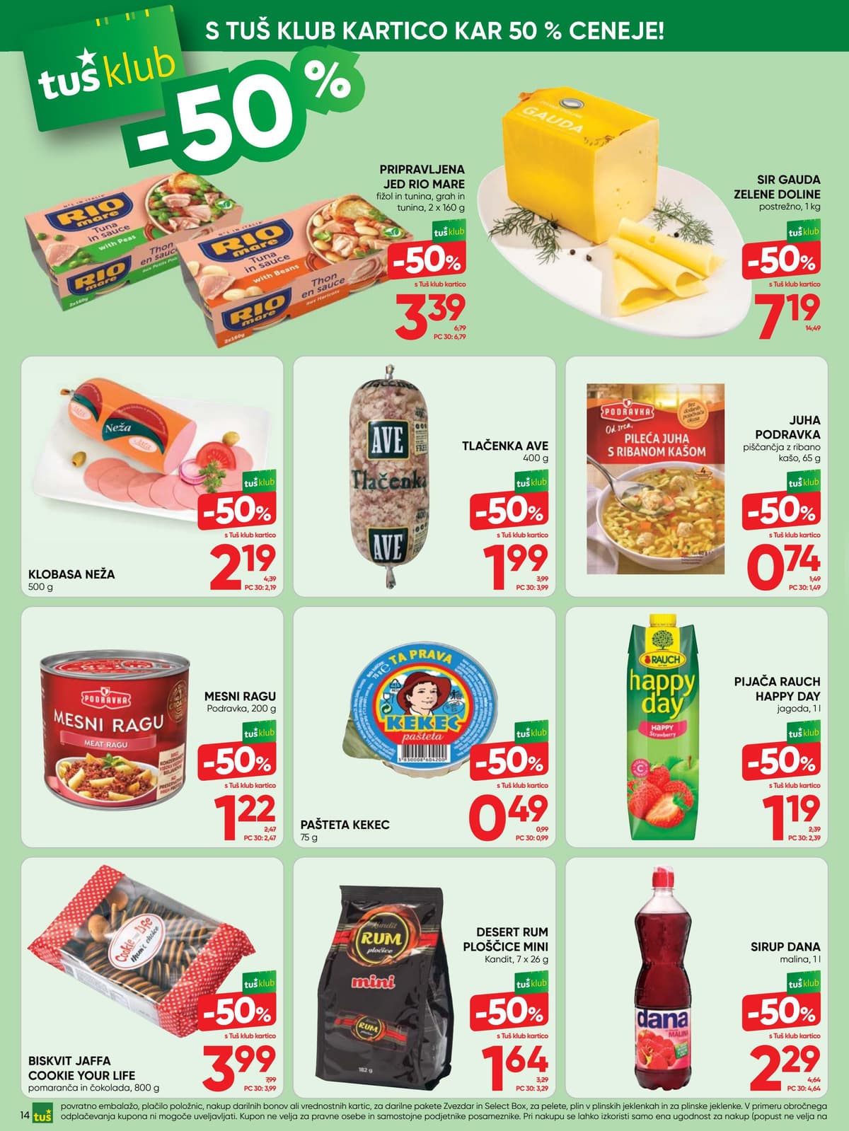 Stran 14. Tuš kataloga - Akcijska Ponudba