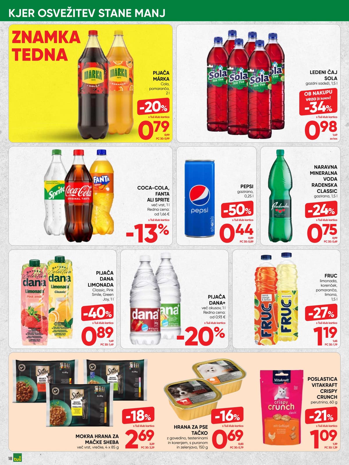 Stran 18. Tuš kataloga - Akcijska Ponudba