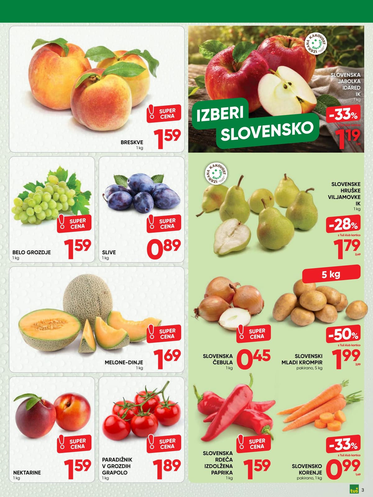 Stran 3. Tuš kataloga - Akcijska Ponudba
