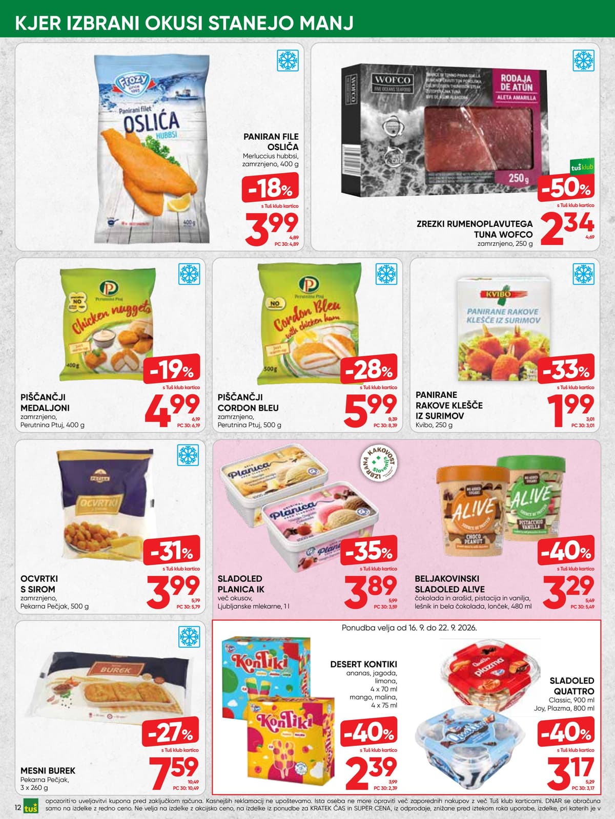 Stran 12. Tuš kataloga - Akcijska Ponudba