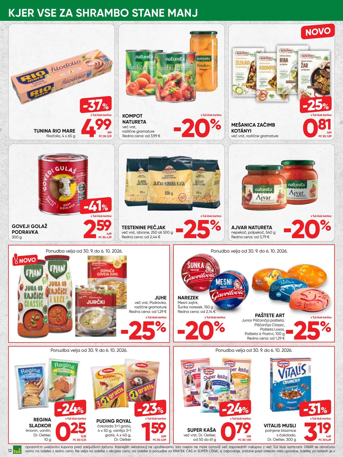 Stran 12. Tuš kataloga - Akcijska Ponudba