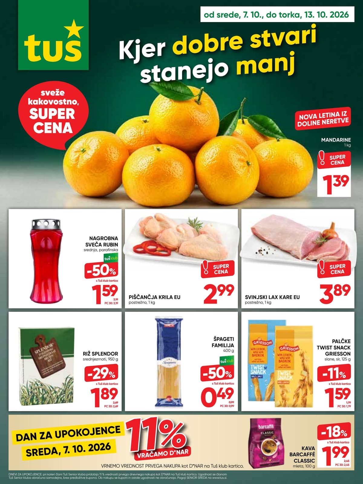 Tuš katalog od 07.10.2026. - Akcijska Ponudba