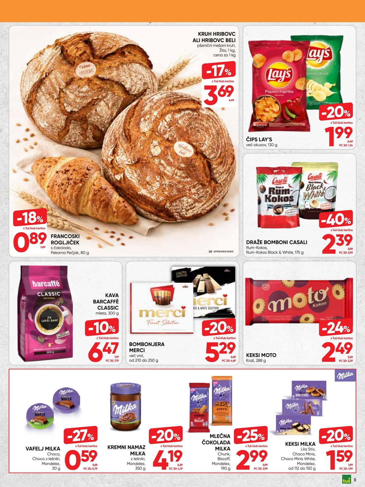 Stran 9. Tuš kataloga - Akcijska Ponudba
