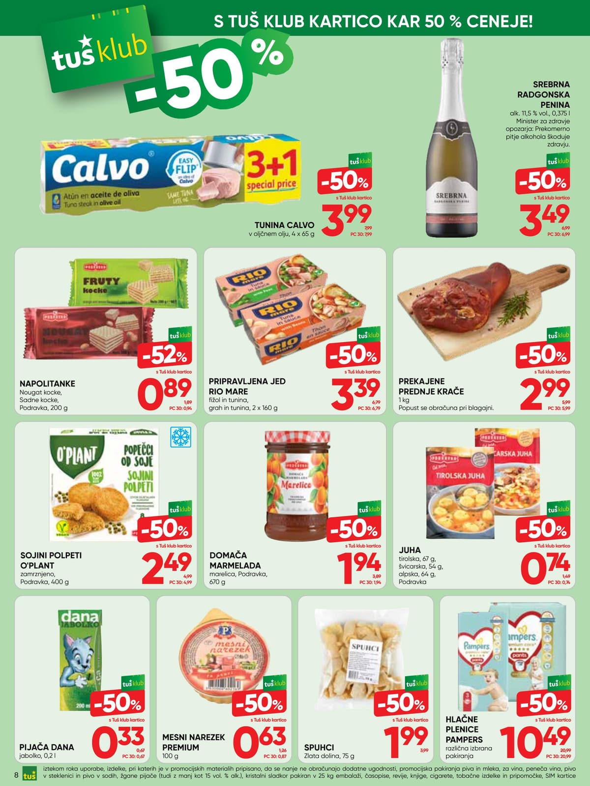 Stran 8. Tuš kataloga - Akcijska Ponudba