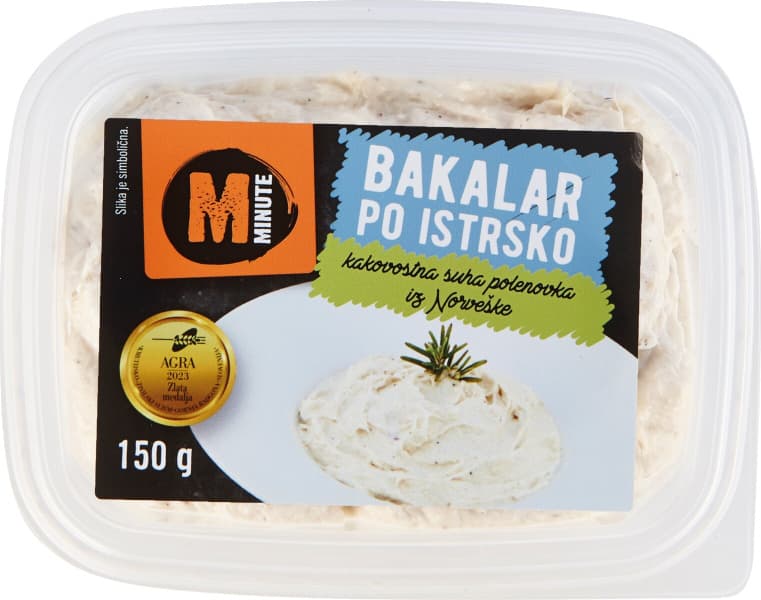 Namaz polenovka po istrsko Minute 150 g Mercator Akcija v trgovini Mercator
