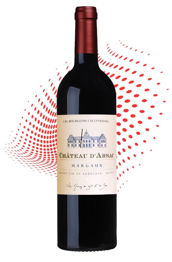 Margaux Château D'Arsac 0,75 l Akcija v trgovini E.Leclerc