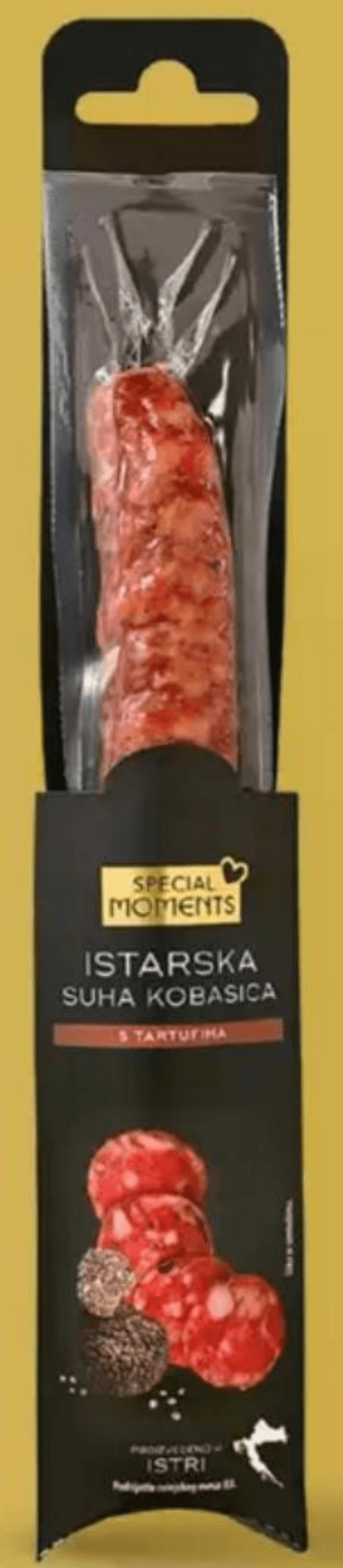 Istrska salama s tartufi Special Moments 135 g Akcija v trgovini Mercator