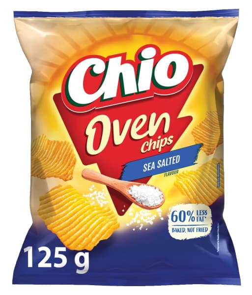 Čips Chio Oven 125 g Akcija v trgovini Tuš