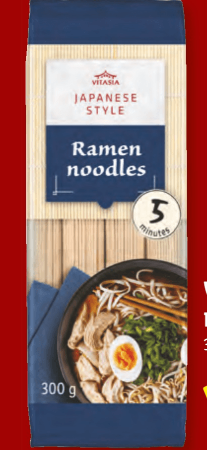 Vitasia Rezanci „Udon“ 300 g Akcija v trgovini Lidl