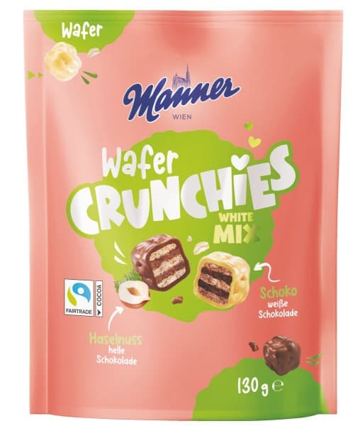 Napolitanke Crunchies Manner 130 g Akcija v trgovini E.Leclerc