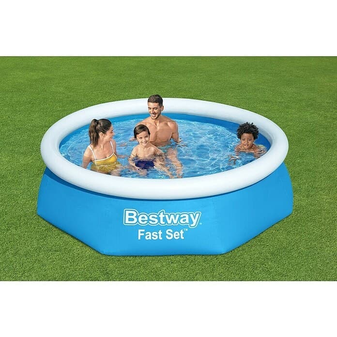 Bazen 'Fast Set' Ø 244 x v 61 cm, prostornina 1.880 l Bestway Akcija v trgovini Bauhaus