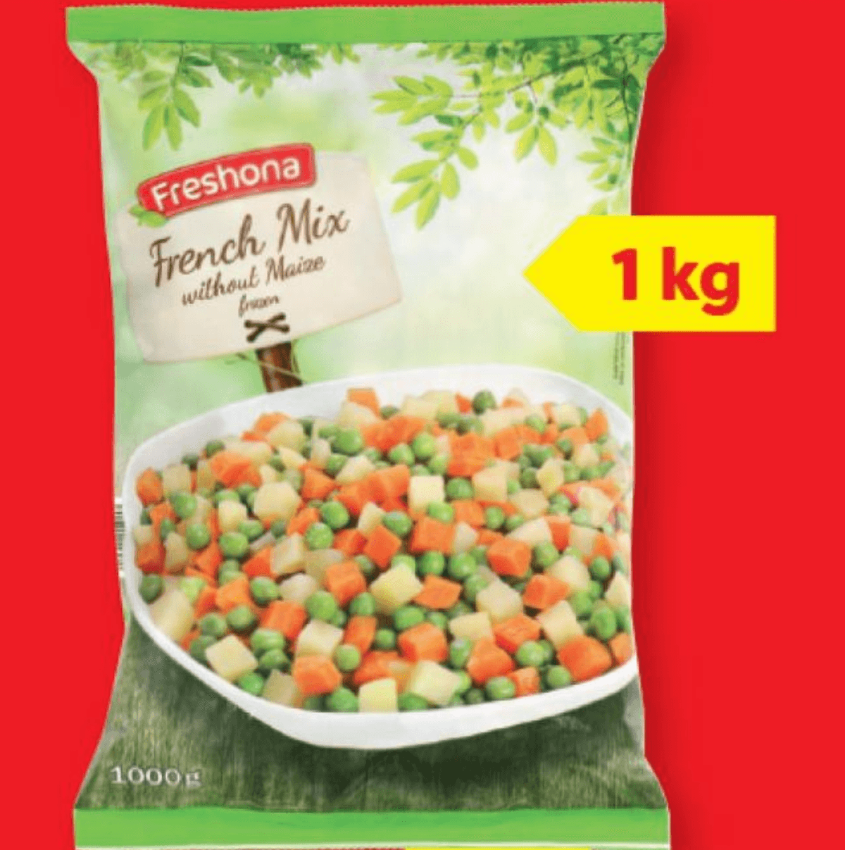 FRESHONA Mix za francosko solato 1 kg Akcija v trgovini Lidl