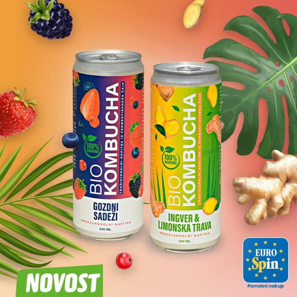 Bio Kombucha 330 ml Akcija v trgovini Eurospin