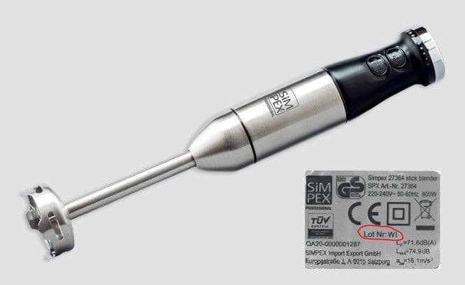 Simpex Basic stoječi mešalnik Akcija v trgovini Spar