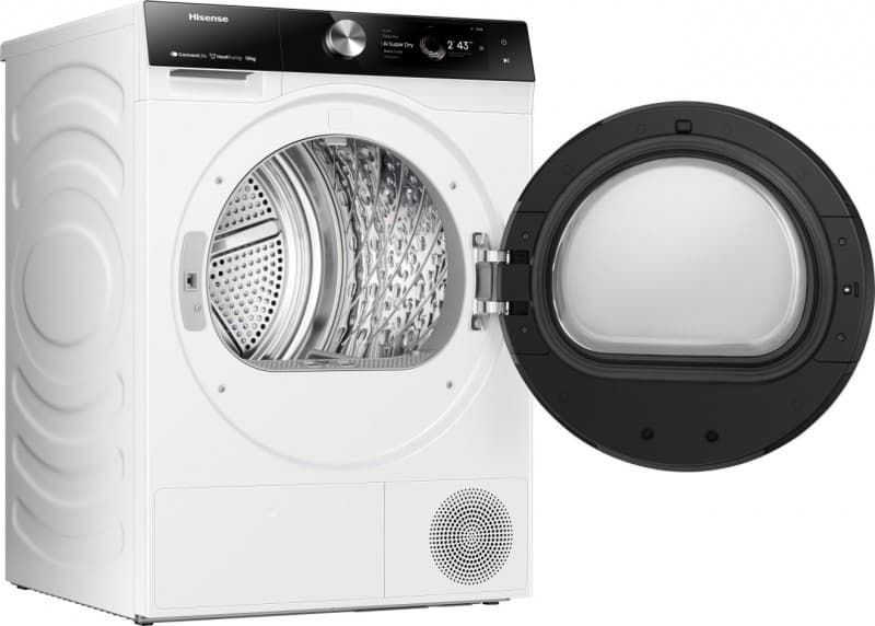 Hisense kondenzacijski sušilnik perila s toplotno črpalko DH7S107BW sušenje 10 kg Akcija v trgovini Merkur