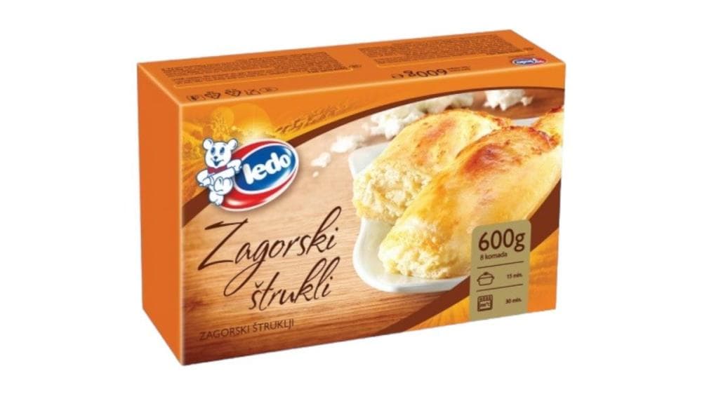 Štruklji Ledo 600 g Akcija v trgovini Mercator