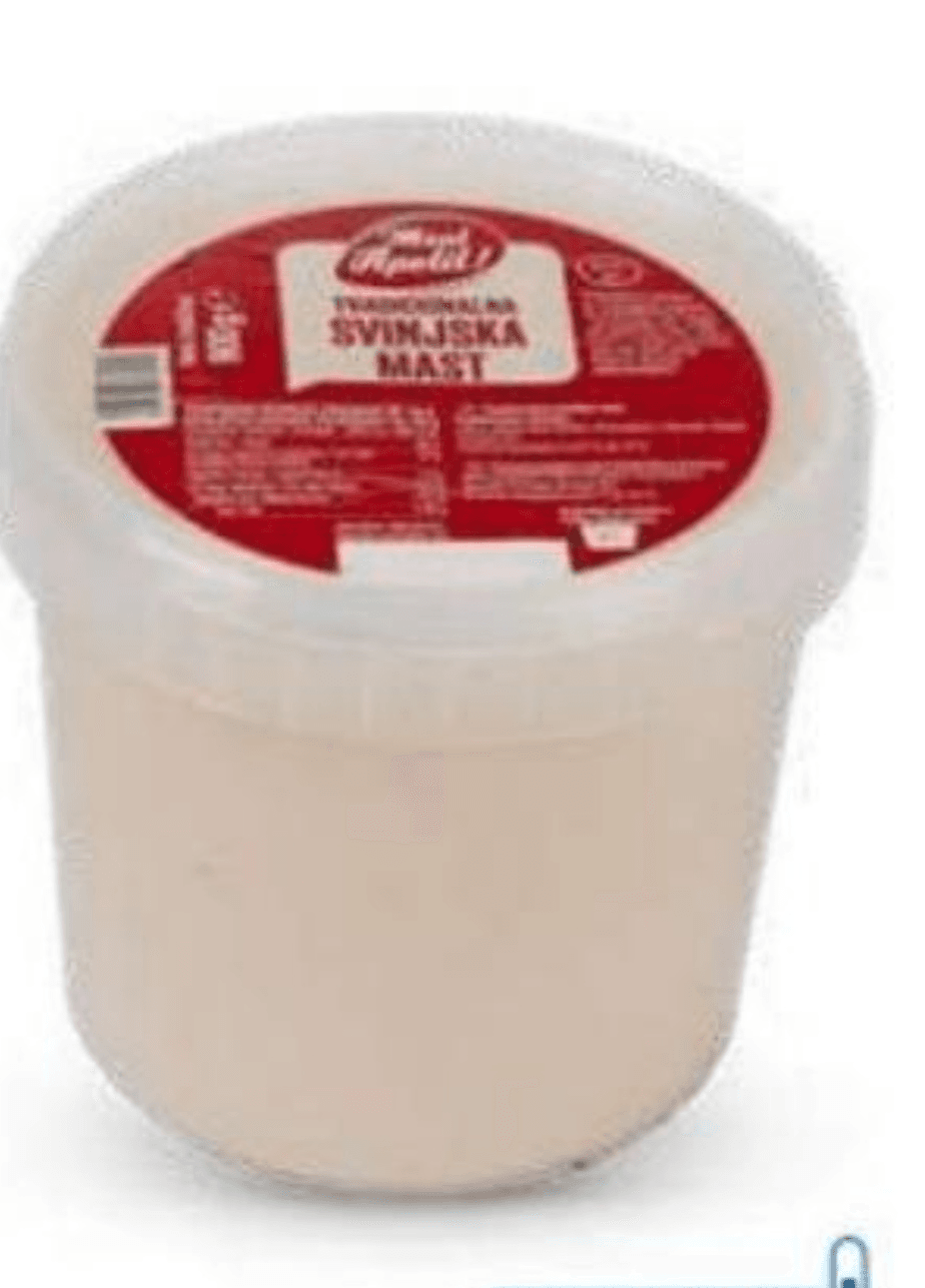 Tradicionalna svinjska mast Meat Apetit! 900 g Akcija v trgovini Eurospin