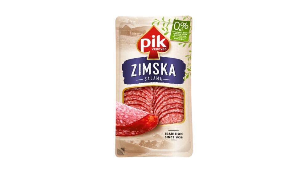 Narezek zimska salama Pik 100 g Akcija v trgovini Mercator