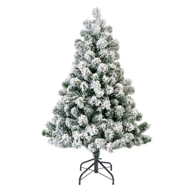 Zasnežena novoletna jelka Imperial Pine 150 cm Akcija v trgovini Merkur