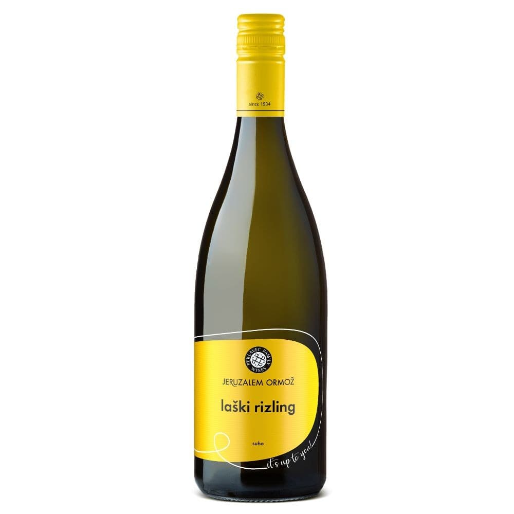 Vino Laški rizling Jeruzalem Ormož 1 l Akcija v trgovini Spar
