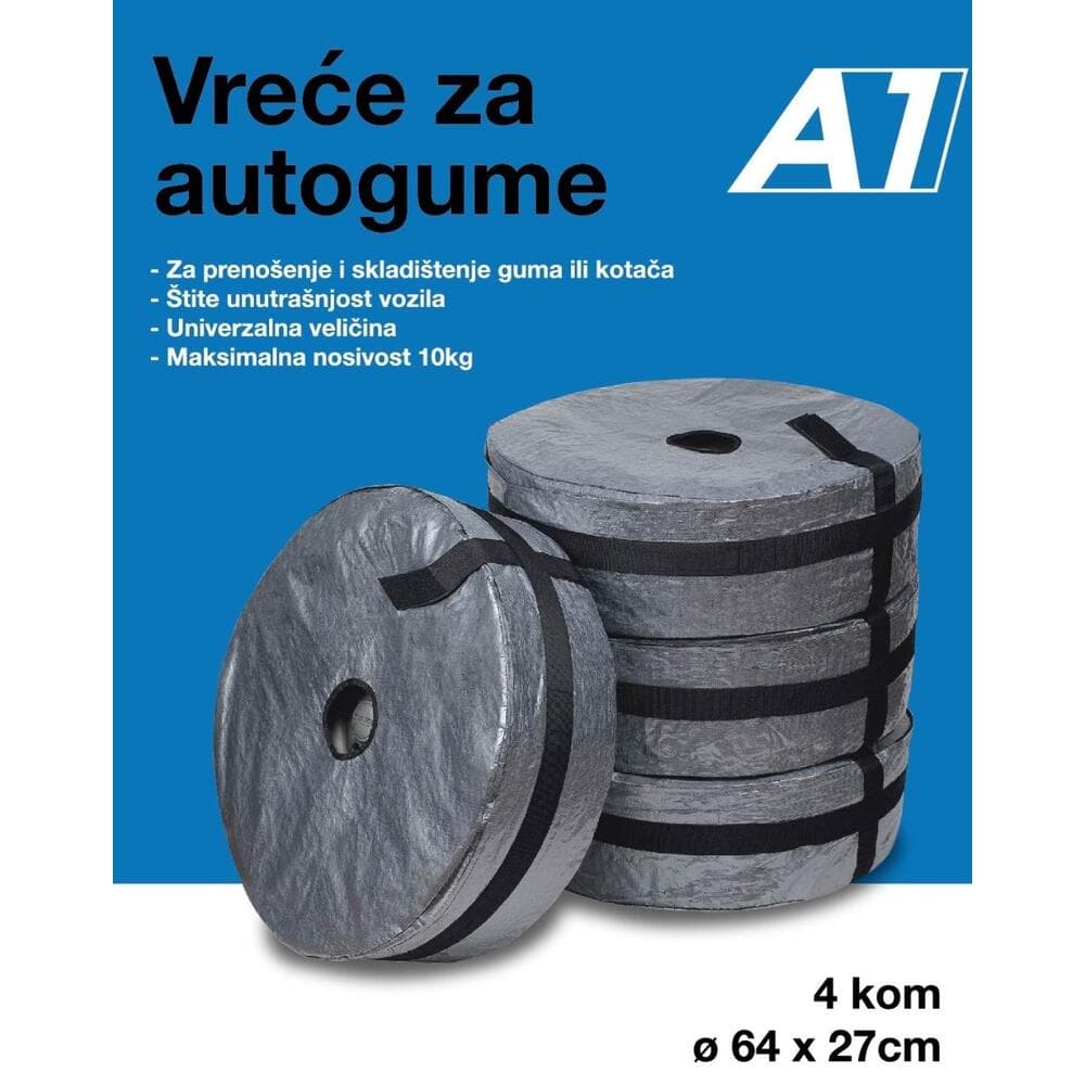 Vreče za pnevmatike A1 set 4/1 Akcija v trgovini Pevex