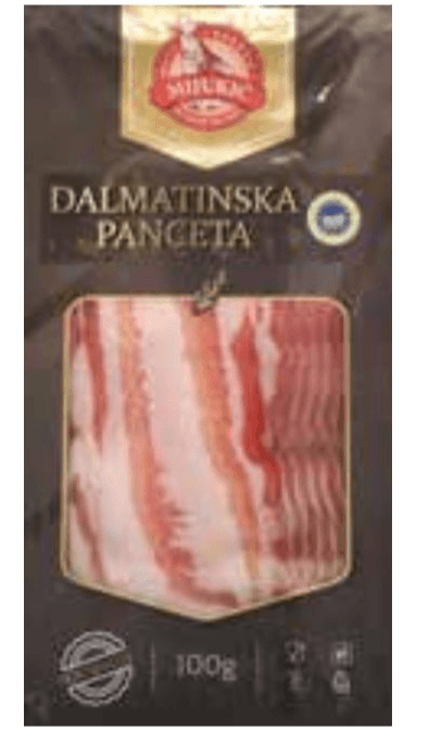 Narezek Dalmatinska panceta 100 g Mijukić Akcija v trgovini Tuš