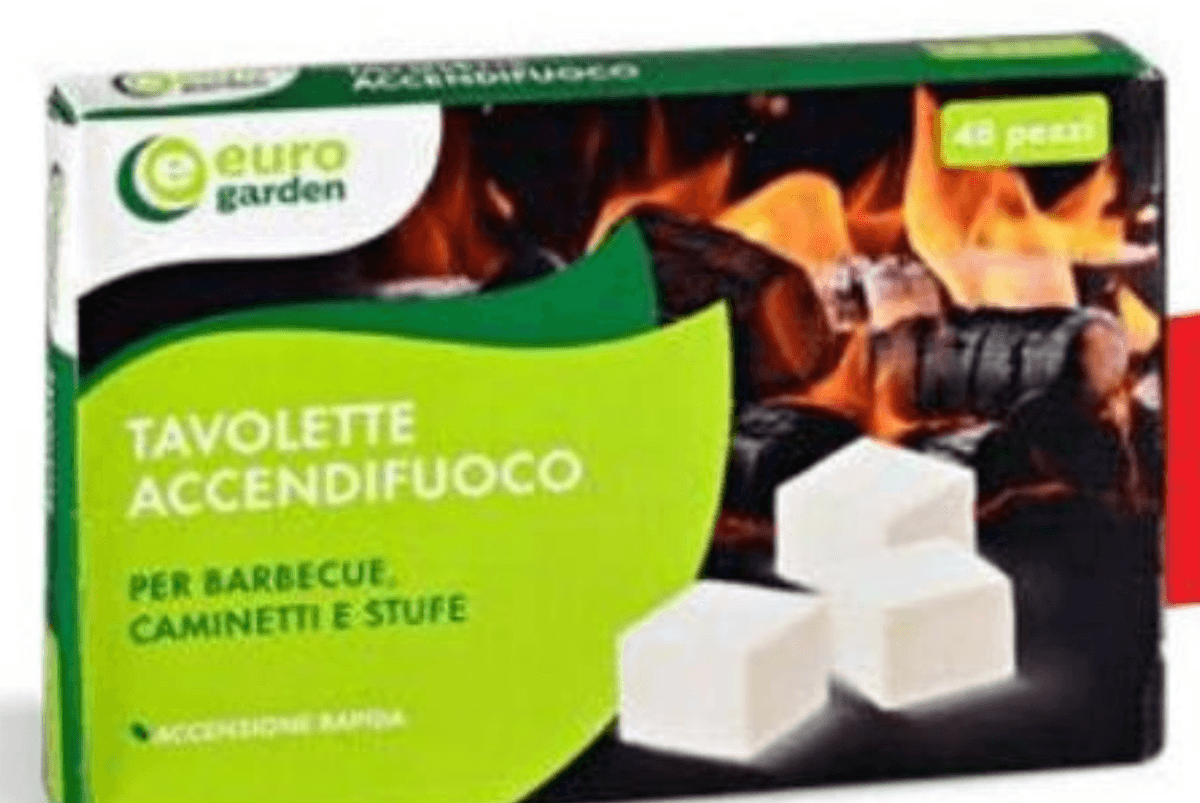 Vžigalne kocke 48 kosov Euro Garden Akcija v trgovini Eurospin