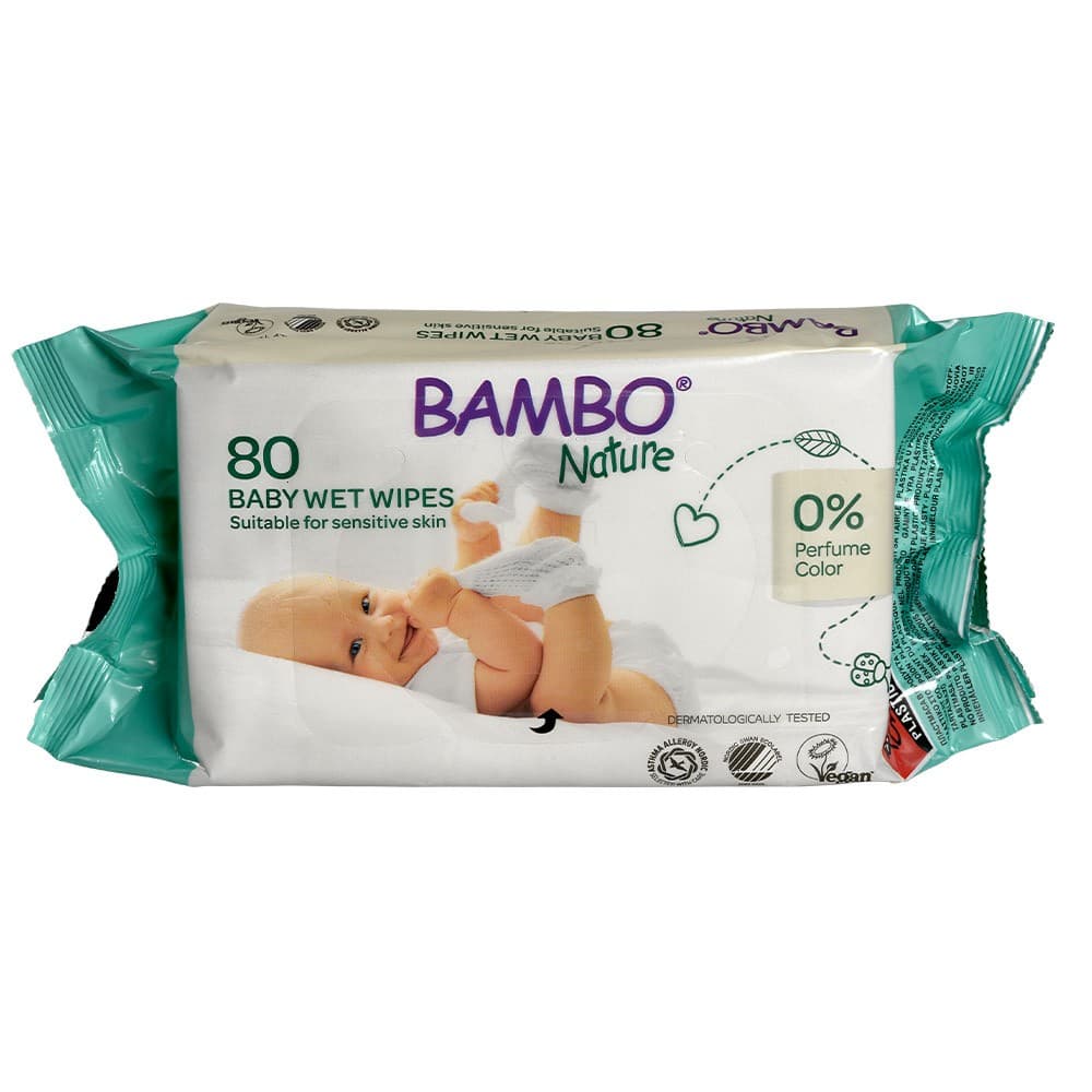 Plenice ali vlažni robčki Bambo Akcija v trgovini Mercator
