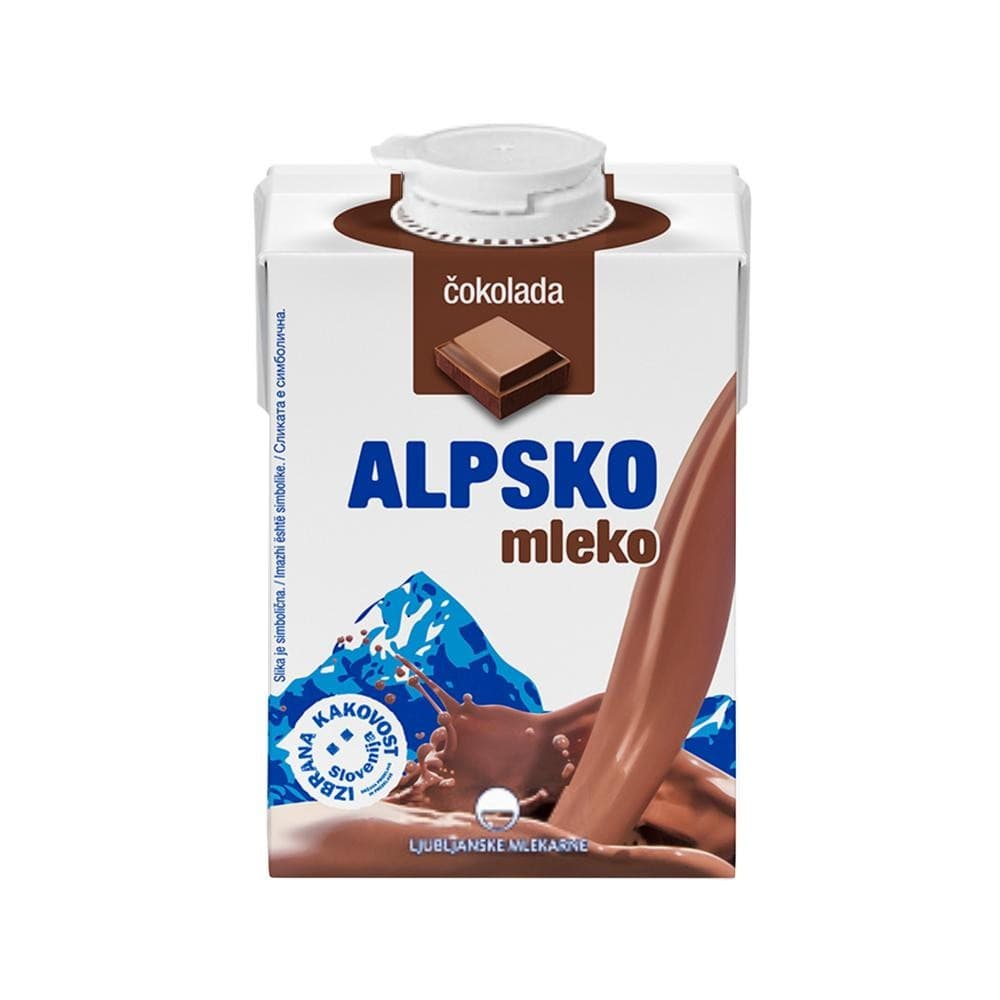 Ljubljanske mlekarne Alpsko mleko 24 x 200 ml Akcija v trgovini Lidl