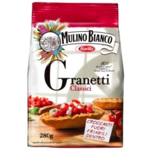 Hrustljavi kruhki Granetti Mulino Bianco 280 g Akcija v trgovini Spar