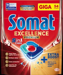 Somat Excellence Premium 5in1 kapsule za strojno pranje posode
