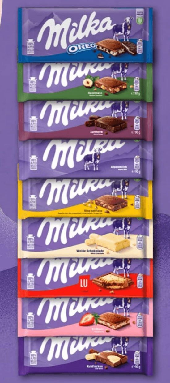 Milka čokolada 87-100 g Akcija v trgovini Regal Shop