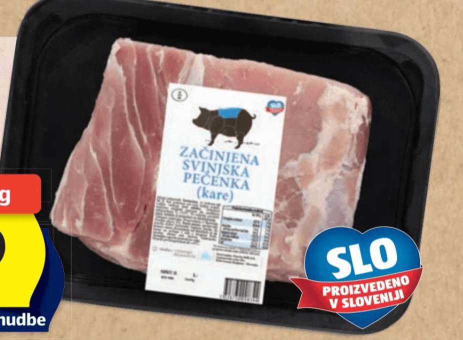 Začinjena svinjska pečenka Panvita Akcija v trgovini Hofer