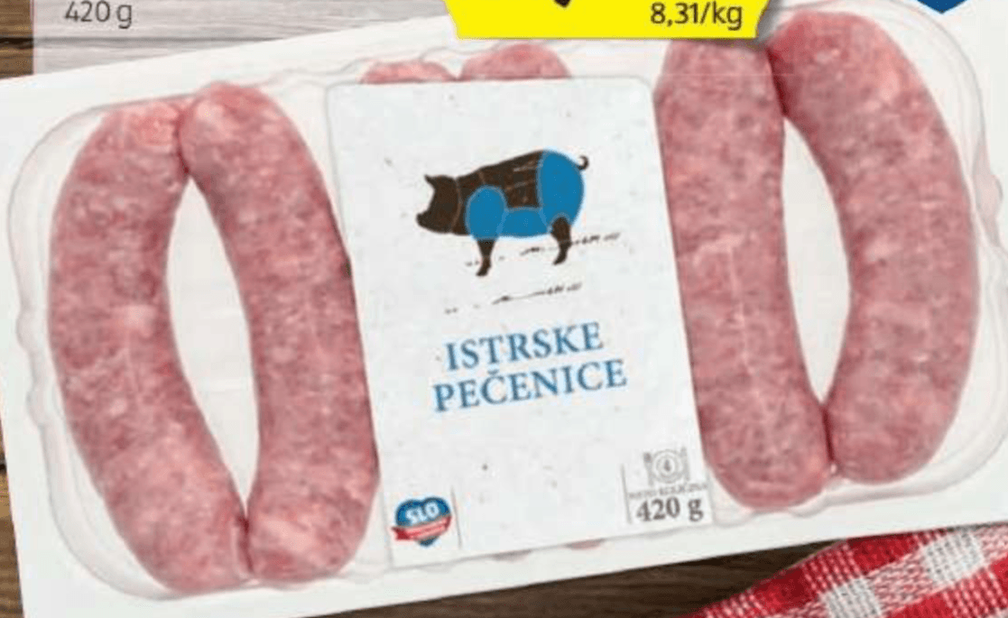 Okus Podeželja pečenice 420 g Akcija v trgovini Hofer