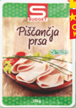 S-Budget Piščančja prsa
