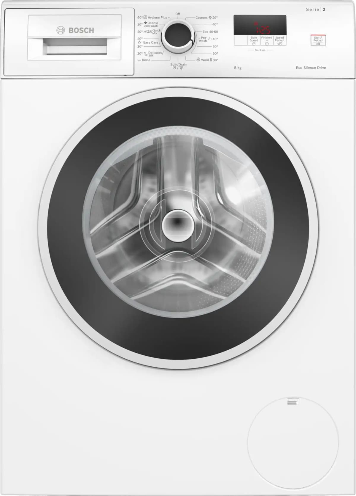 Bosch pralni stroj WGE03200BY Akcija v trgovini E.Leclerc