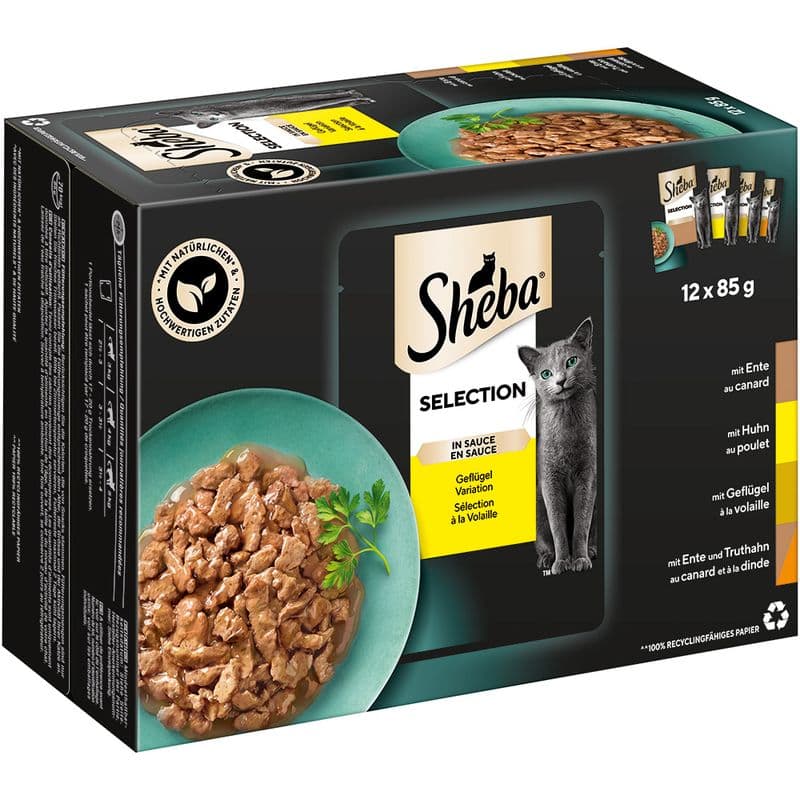 HRANA ZA MAČKE Sheba 12 x 85 g Akcija v trgovini Spar