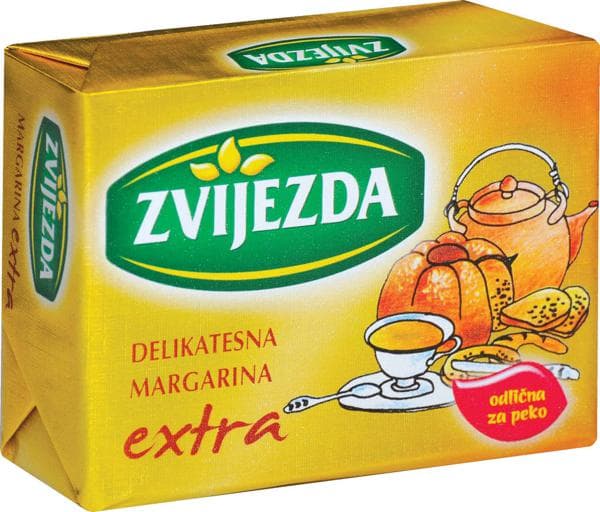 Margarina Extra 250 g Zvijezda Akcija v trgovini Jager