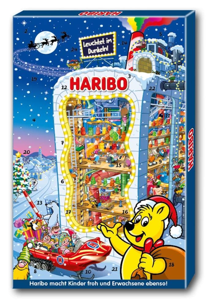 Haribo Adventni koledar 300 g Akcija v trgovini Hofer