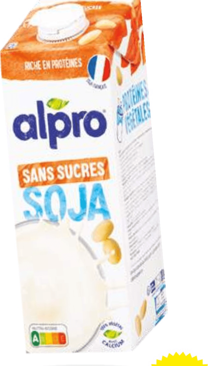 Sojin napitek Alpro 1 l Akcija v trgovini E.Leclerc