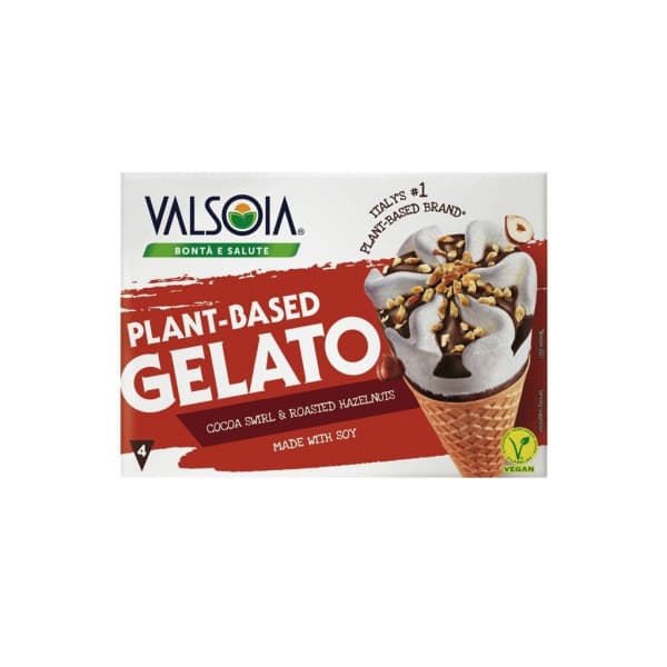 Sladoled Valsoia korneti 4 x 75 g Akcija v trgovini Spar