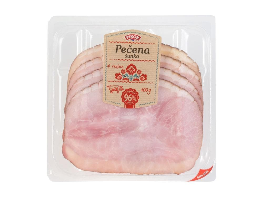 Pikok pečena šunka 100 g Akcija v trgovini Lidl