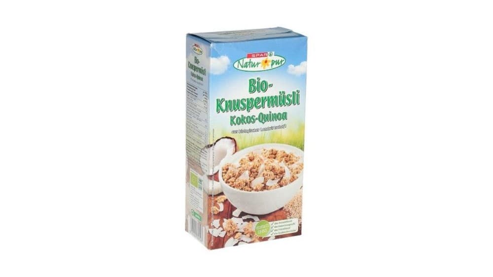 Natur pur Bio musli 375 g Akcija v trgovini Spar