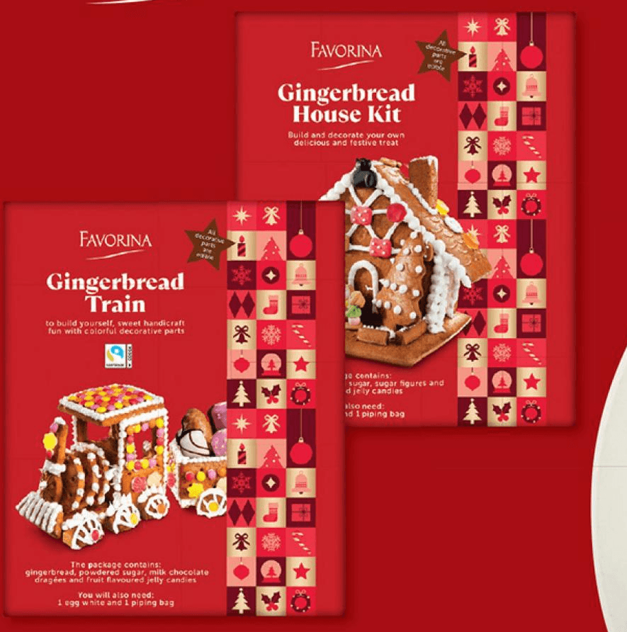 Favorina komplet za medeno hiško/vlak Akcija v trgovini Lidl