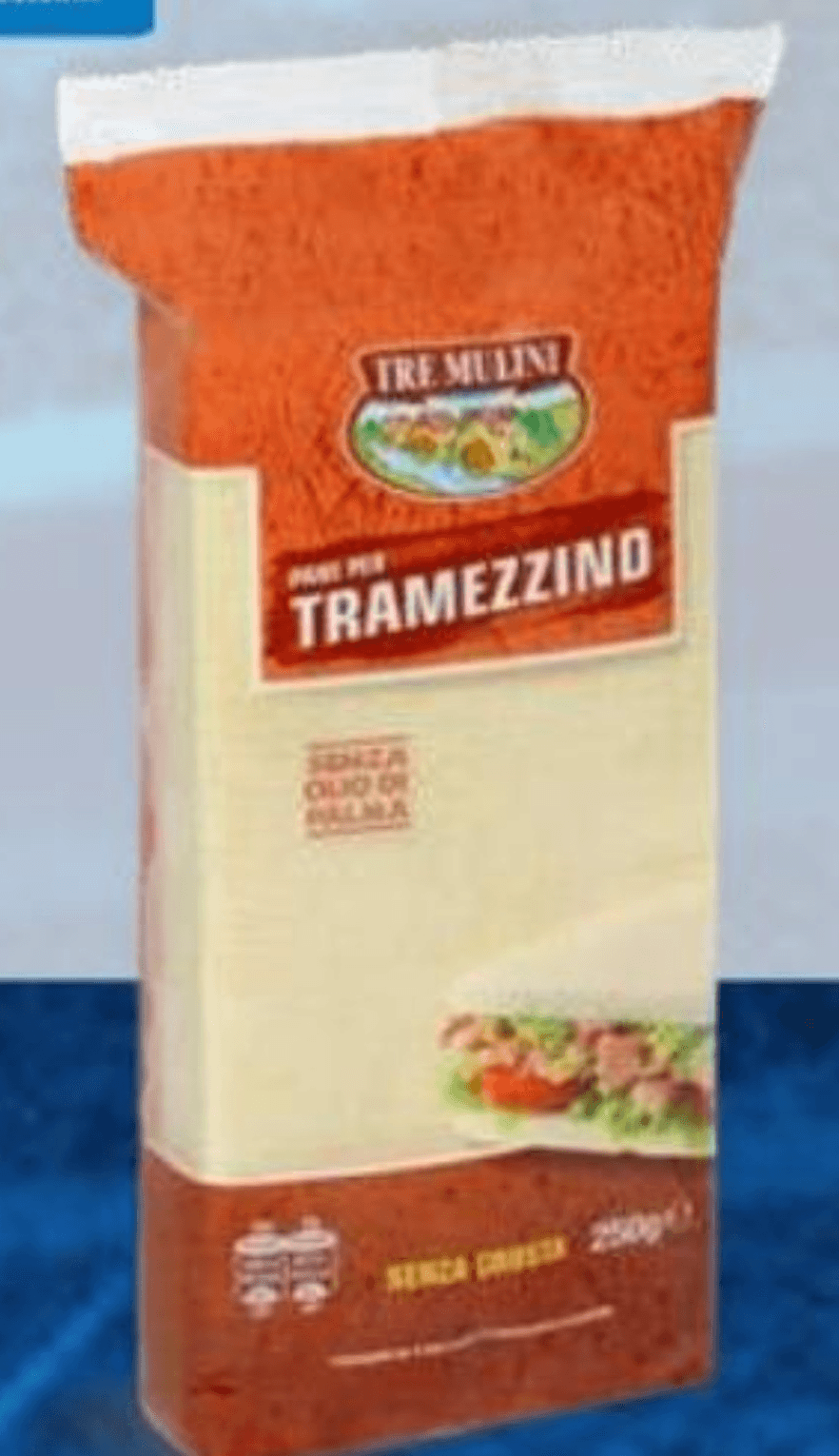 Tre Mulini kruh za sendviče 250 g Akcija v trgovini Eurospin